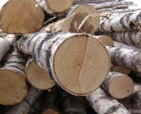 Malkos: gamyba, pristatymas - Beržinės, mi&scaron;rios malkos rąsteliais - 1