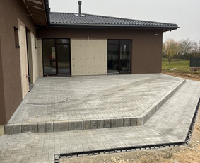 Trinkelių klojimas - Trinkelių kljoimas, bobcat nuoma - 1