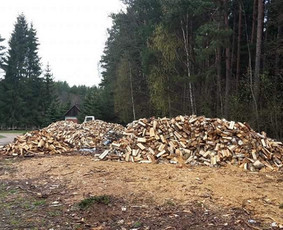 Malkos: gamyba, pristatymas - Sukapotos malkos - 1