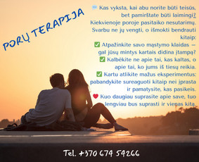 Individuali ir porų terapija. Kognityvinė elgesio terapija - Sveikata, gydymas - 2 Sveikata, gydymas - Individuali ir porų terapija. Kognityvinė elgesio terapija - 2