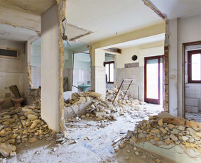 Vidaus apdailos darbai - Visi griovimo darbai,statybiniu atlieku isvezimas - 1