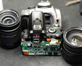 Foto video technikos remontas - Fotoaparatų, objektyvų remontas / taisymas Kaune - 1