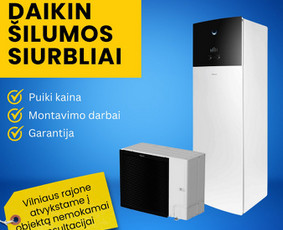 Šilumos siurbliai/rekuperatoriai/kondicionieriai / MB APR projektai / Darbų pavyzdys ID 3841895