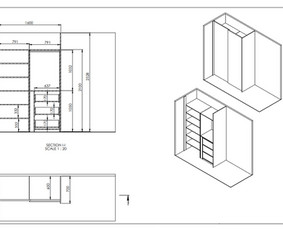 Korpusinių baldų projektavimas (Baldininkams) / EDFURNI / Darbų pavyzdys ID 3842159
