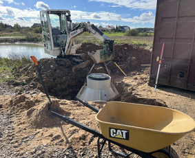 Ekskavatoriaus nuoma - Mini ekskavatoriaus nuoma,visi žemės kasimo,lyginimo darbai - 3