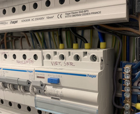 Nuotėkio relės pajungimas - Elektros instaliacijos montavimas. - 1