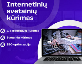 Internetinių puslapių kūrimas, administravimas. Seo darbai. - Paslaugos verslui - 1 Paslaugos verslui - Internetinių puslapių kūrimas, administravimas. Seo darbai. - 1
