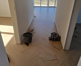 Išlyginamasis sluoksnis - vinilas - laminatas - parketlentės / Jutas Grindys / Darbų pavyzdys ID 3843025
