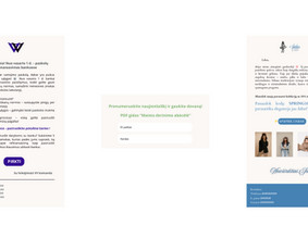 Naujienlaiškiai ir automatizuoti e-mail sprendimai - Virtualūs asistentai - 3 Virtualūs asistentai - Naujienlaiškiai ir automatizuoti e-mail sprendimai - 3
