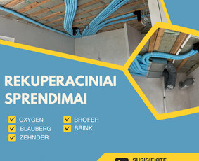 Šilumos siurbliai/rekuperatoriai/kondicionieriai / MB APR projektai / Darbų pavyzdys ID 3844067