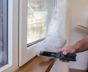 Pastatų sandarumo bandymai - Sandarumo testas, Dūmų testas, Termovizija, Sertifikavimas - 2