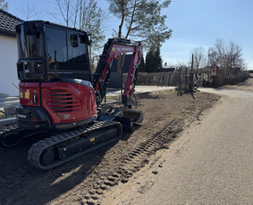 4t Mini ekskavatoriaus,bobcat.polių grežimas.griovimas / Spec. technikos nuoma Vilnius / Darbų pavyzdys ID 3845809