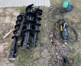 4t Mini ekskavatoriaus,bobcat.polių grežimas.griovimas / Spec. technikos nuoma Vilnius / Darbų pavyzdys ID 3845817