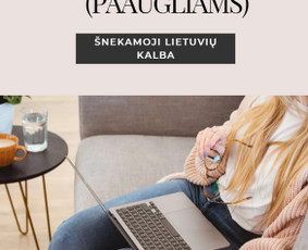 Nuotolinės kalbos pamokos per Google meet! / Edita Vitkienė / Darbų pavyzdys ID 3846465