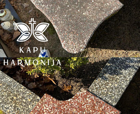 Kapų įrengimas, tvarkymas, paminklai, plokštės, akmenukų / Kapų Harmonija / Darbų pavyzdys ID 3847351