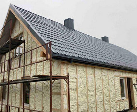 Apšiltinimas, šiltinimas - Šiltinimas Termoputomis, Poliuretanu, Vatomis - 1