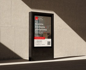 Logo / Branding / Ux/ui - Lauko reklamos kūrimas - 2 Lauko reklamos kūrimas - Logo / Branding / Ux/ui - 2