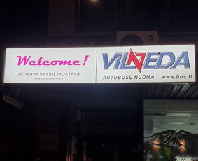 Reklamos/Šviesdėžių remontas ir LED pajungimas
