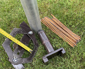 Įrankių nuoma - Sraigtinių polių sukimo įrangos nuoma, montavimas - 2