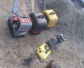 Įrankių nuoma - Vibroplokštės Grunto tankintuvu Šokliuko nuoma - 1