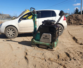 Įrankių nuoma - Vibroplokštės Grunto tankintuvu Šokliuko nuoma - 3