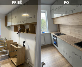 Virtuvių ir kitų baldų surinkimas / Vaidas Urbaitis / Darbų pavyzdys ID 3849923