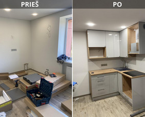 Virtuvių ir kitų baldų surinkimas / Vaidas Urbaitis / Darbų pavyzdys ID 3849925