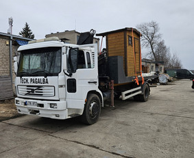 Smulkių krovinių pervežimas Lietuvoje - Fiskaras, Tralas Su Kranu,krovinių Pervežimas 24/7 - 1