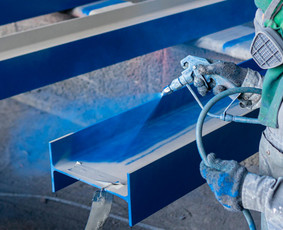 Kitos kategorijos - Metalinių konstrukcijų šratavimas ir dažymas - 2