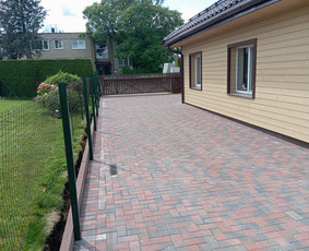 Trinkeliu klojimas.bortu statymas tvoru tverimas / Trinkeliu Klojimas Dzukija / Darbų pavyzdys ID 3854009