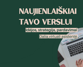 Naujienlaiškiai ir automatizuoti e-mail sprendimai - Virtualūs asistentai - 1 Virtualūs asistentai - Naujienlaiškiai ir automatizuoti e-mail sprendimai - 1