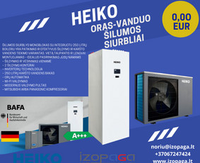 Šilumos siurblių montavimas oras gruntas vanduo geoterminis / UAB Izopaga / Darbų pavyzdys ID 3854529
