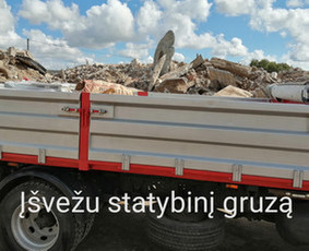 Krovinių pervežimas, fiskaro paslaugos, šiukšlių išvežimas. / savikrovis savivartis / Darbų pavyzdys ID 3855467
