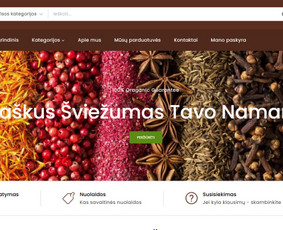 Internetinių puslapių kūrimas / dizaino piešimas / tvarkymas / Internetinių puslapių kūrimas. / Darbų pavyzdys ID 3856005