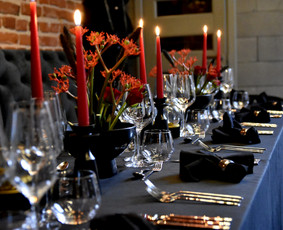 Stalo dekoras, dekoravimas - Švenčių dekoravimas ,dekoracijų nuoma,šampano staliukas - 3