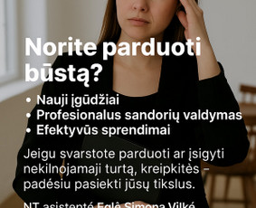Kitos kategorijos - NT asmeninė vadybininkė - 2