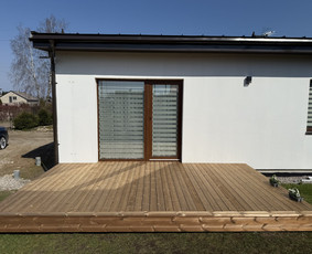 Terasos, fasadai, pakalimai, pavėsinės, stoginės, - Terasų įrengimas - 1 Terasų įrengimas - Terasos, fasadai, pakalimai, pavėsinės, stoginės, - 1