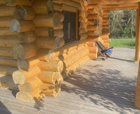 Mediniu fasadu dažymas / Marius / Darbų pavyzdys ID 3851873