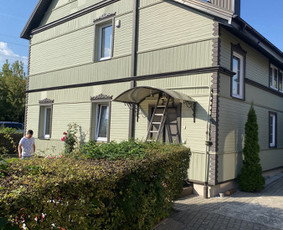 Mediniu fasadu dažymas / Marius / Darbų pavyzdys ID 3857505