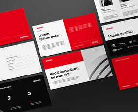 Logo / Branding / Ux/ui - Prezentacijų dizaino kūrimas - 1 Prezentacijų dizaino kūrimas - Logo / Branding / Ux/ui - 1