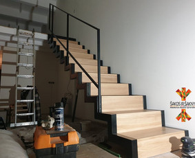 Loftų / antrasolių gamyba. Metalas/mediena. B2b Montavimas. - Laiptų montavimas - 2 Laiptų montavimas - Loftų / antrasolių gamyba. Metalas/mediena. B2b Montavimas. - 2
