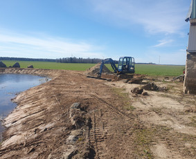 Statybinės technikos nuoma - Mini eskavatoriuko nuoma 3,5t 30e/h - 4