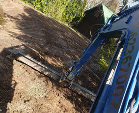 Statybinės technikos nuoma - Mini eskavatoriuko nuoma 3,5t 30e/h - 1