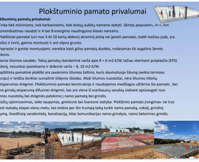 Plokštuminių pamatų įrengimas - Pamatų projektavimas - 3 Pamatų projektavimas - Plokštuminių pamatų įrengimas - 3