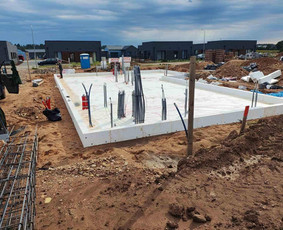 Plokštuminių pamatų įrengimas / UAB ABM statyba / Darbų pavyzdys ID 3859565