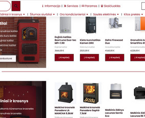 Internetinės svetainės, el. parduotuvės, Seo, Ads, Di-pro. / Infotecheris / Darbų pavyzdys ID 3861241