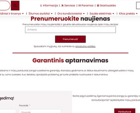 Internetinės svetainės, el. parduotuvės, Seo, Ads, Di-pro. / Infotecheris / Darbų pavyzdys ID 3861251