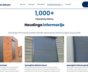 Internetinės svetainės, el. parduotuvės, Seo, Ads, Di-pro. / Infotecheris / Darbų pavyzdys ID 3861327