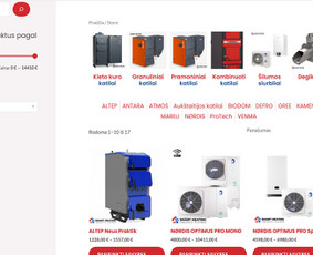 Internetinės svetainės, el. parduotuvės, Seo, Ads, Di-pro. / Infotecheris / Darbų pavyzdys ID 3861353