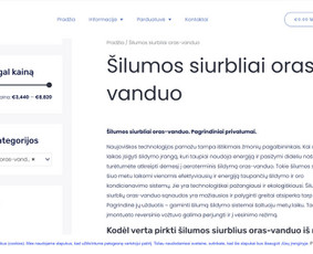 Internetinės svetainės, el. parduotuvės, Seo, Ads, Di-pro. / Infotecheris / Darbų pavyzdys ID 3861397